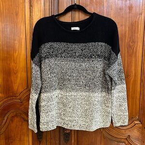 Vince black and white sweater